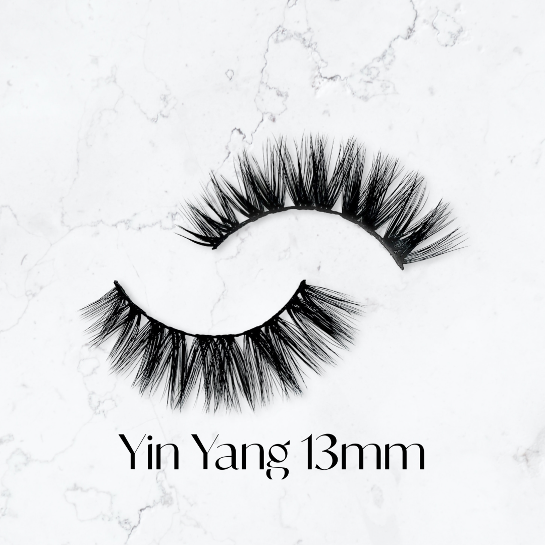 Yin Yang premium silk lashes 13mm