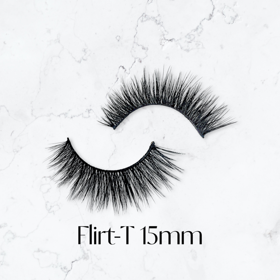 Flirt-T premium silk lashes 15mm
