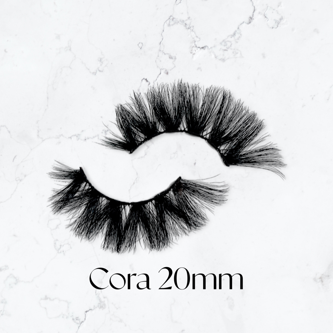 Cora faux mink lashes 20mm