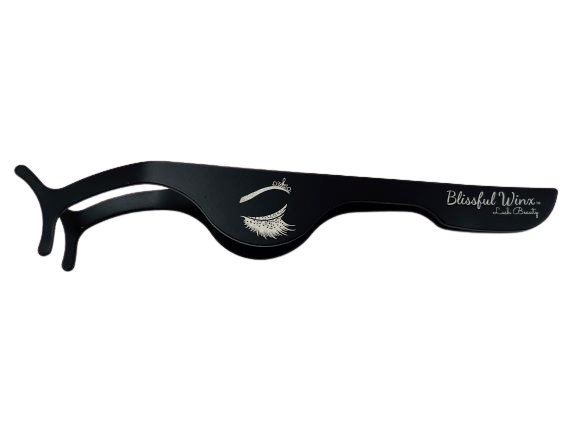 Black stainless steel lash applicator tool