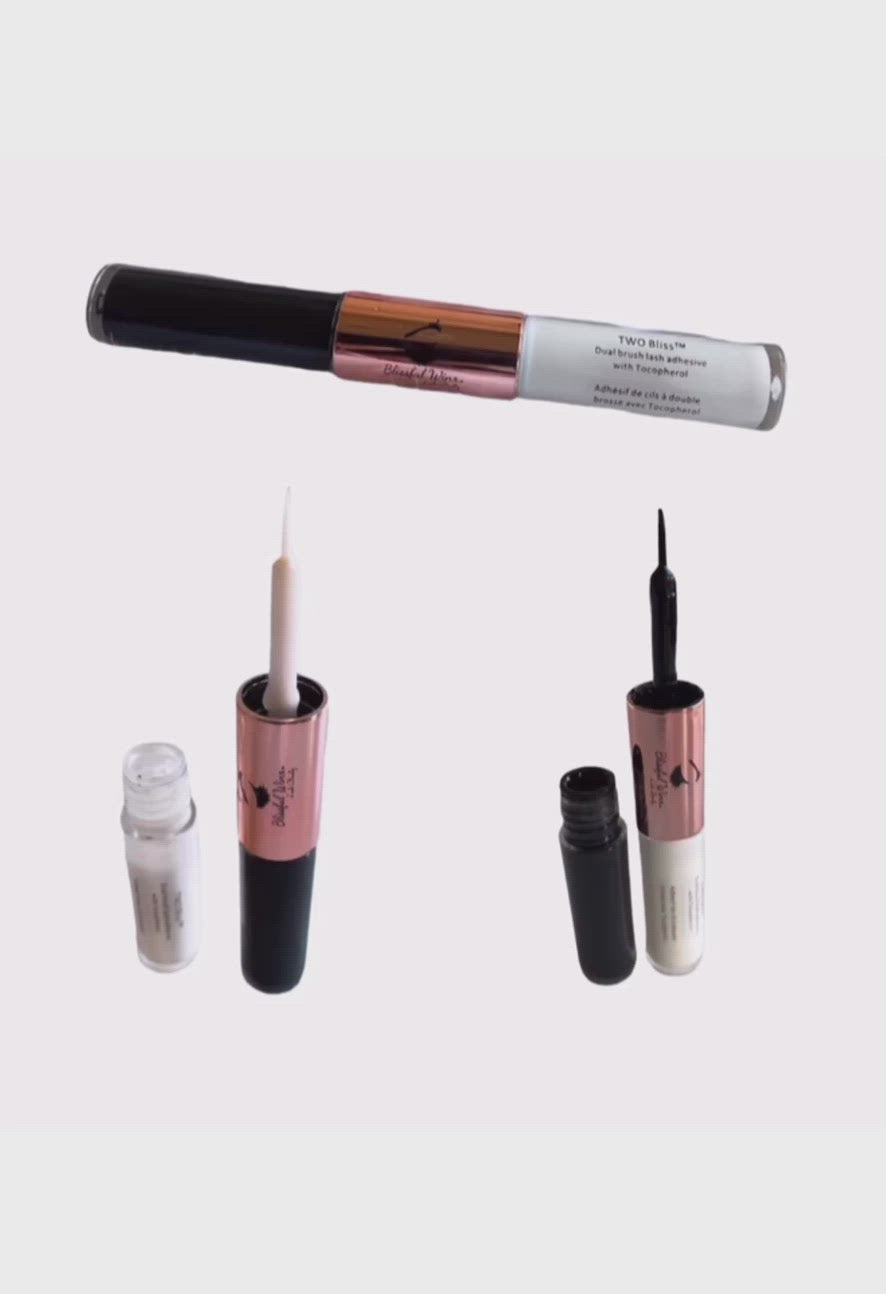 video of lash adhesive application